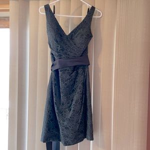 Kennedy blue lace bridesmaid dress!